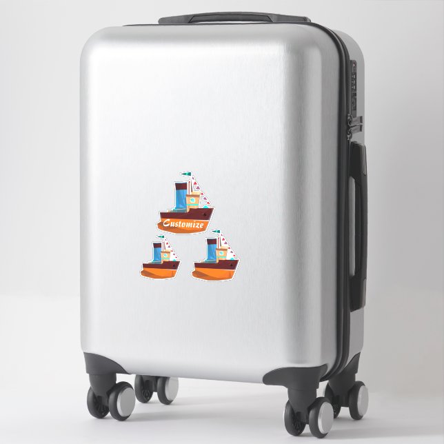 Cute Tiny Tugboat Thunder-Cove (Suitcase)
