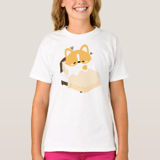 Cute Tired Corgi T-Shirt