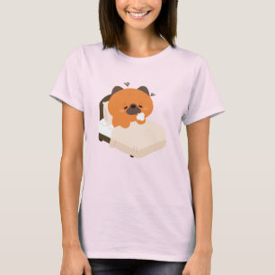 Cute Tired German Shepherd Puppy T-Shirt
