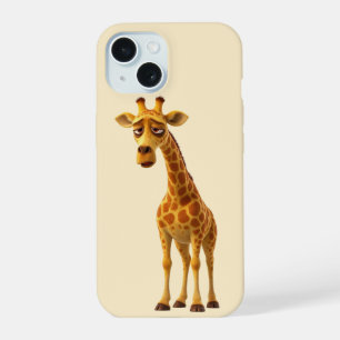 Cute Tired Giraffe Cute Giraffe Phone Case