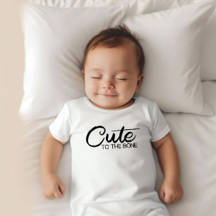 Cute to the Bone Baby Bodysuit