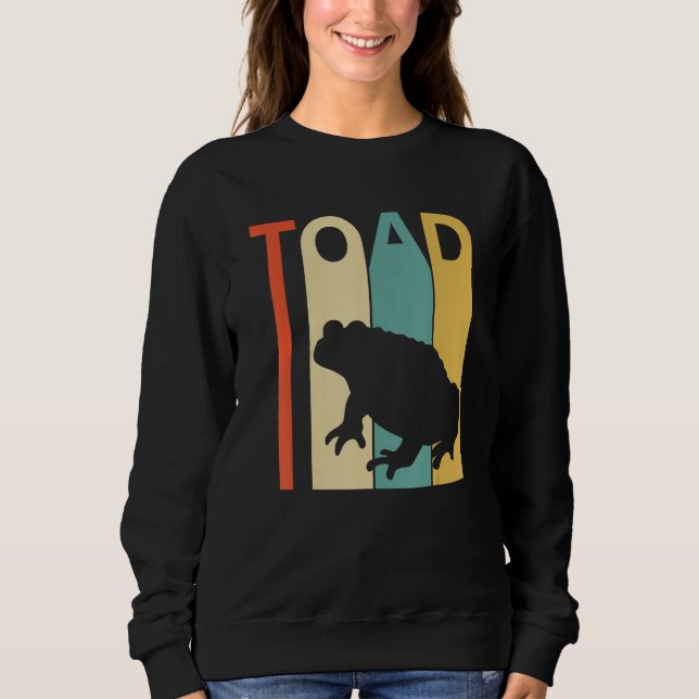 Cute Toad Animal Sweatshirt (Front)