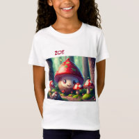 Cute toadstools in the forest - good luck custom 