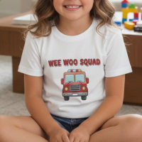 Cute Toddle Wee Woo Squad Fire Truck Kids