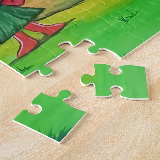 Cute Tomato Friends Kids Puzzle (Side)