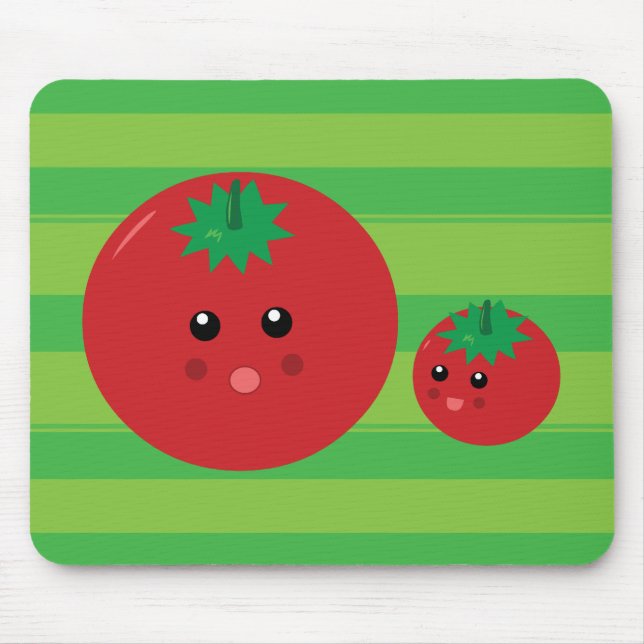 Cute Tomato Mouse Pad (Front)