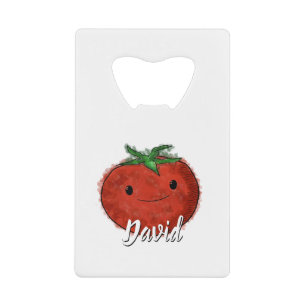 Cute Tomato Watercolor Custom Name