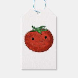 Cute Tomato Watercolor Gift Tags