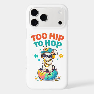 Cute Too Hip to Hop Bunny Illustration