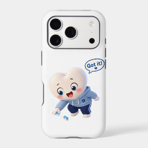 Cute Tooth Character "Got It!" Dental Hygienist Ph