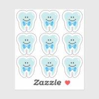 Cute Tooth Denitst Stickers