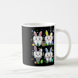 Cute Tooth Dental Squad Dental Assistant Easter Da Coffee Mug