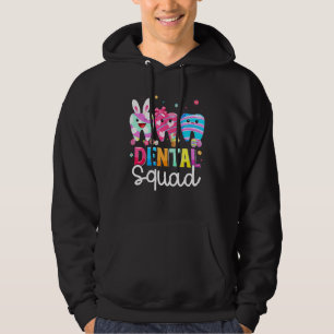 Cute Tooth Dental Squad Dental Assistant Eggs East Hoodie
