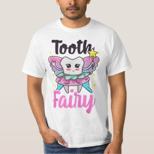 Cute Tooth Fairy Costume For Dentist And Dental Of T-Shirt