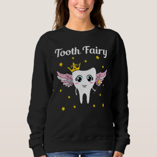 Cute Tooth Fairy Dental Halloween Costume Dentist Sweatshirt
