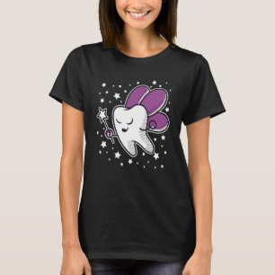 Cute Tooth Fairy Halloween Costume Dental Assistan T-Shirt