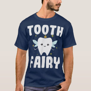 Cute Tooth Fairy Loose Tooth Teeth Fairy Tale Read T-Shirt