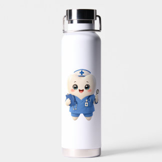 Cute Tooth Nurse Water Bottle | Dental Gift