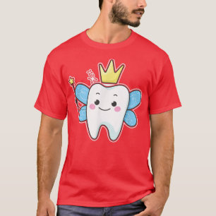 Cute tooth with wings as a fairy T-Shirt