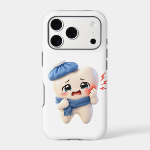 Cute Toothache Tooth Character Phone Case