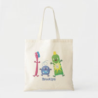 Cute toothbrush toothpaste dental floss cartoon