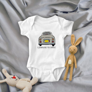 Cute Topaz Mist Figaro Car Figarations Driver Baby Bodysuit