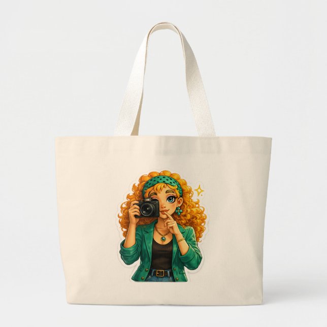 Cute Tote Bag – Stylish Everyday Carryall (Front)