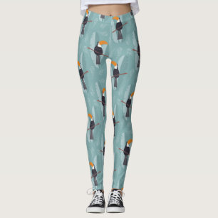 Cute Toucans pattern Leggings