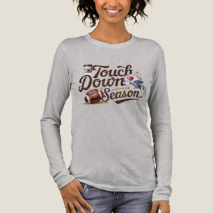 Cute Touchdown Season Football lovers Tri-Blend Shirt