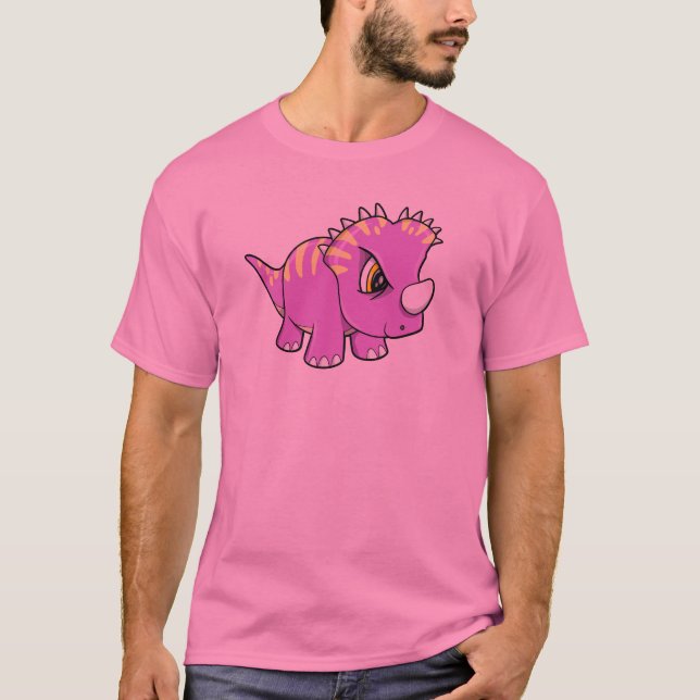 Cute Tough Dinosaur T-Shirt (Front)