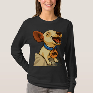 Cute Toy Fox Terrier Yawning T-Shirt