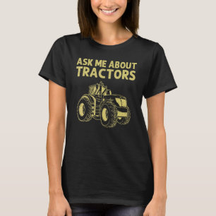 Cute Tractor Designs For Men Women Farm Truck Driv T-Shirt