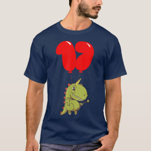 Cute TRe Fairy17th BirthdayKids Balloon Party T-Shirt