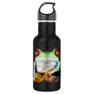 Cute Tree Frog 32 oz. 532 Ml Water Bottle