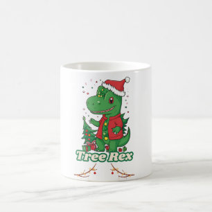 cute tree rex mug