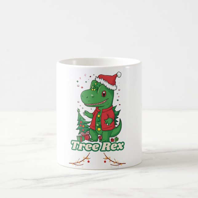 cute tree rex mug (Center)