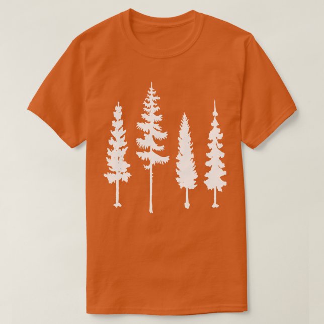 Cute trees 2 T-Shirt (Design Front)