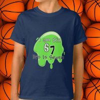Cute Trending Slime 6 7 Green Personalize Kids