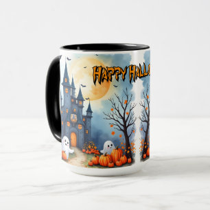 Cute Trendy Halloween Spooky Collection Mug
