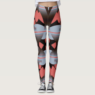 Cute trendy multicolor "Ratti_Creative_Arts" Legg Leggings