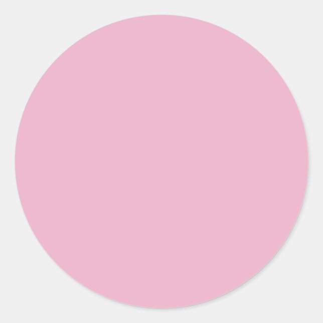 Cute Trendy Pink Sticker (Front)