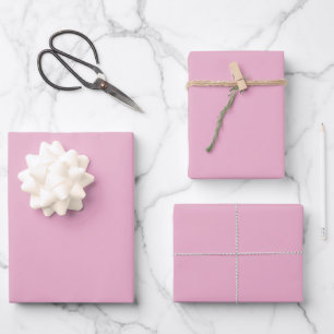Cute Trendy Pink   Wrapping Paper Sheets