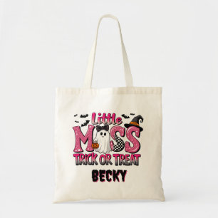 Cute Trick or Treat Candy Sack Tote Bag