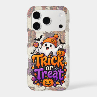 Cute Trick or Treat Ghost Halloween Phone Case