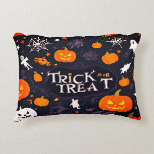 Cute Trick or treat Halloween  Decorative Cushion