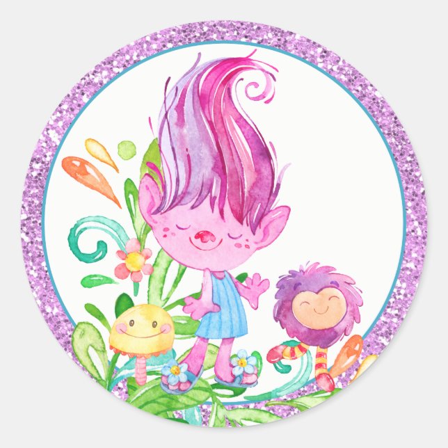 Cute Troll Stickers (Front)