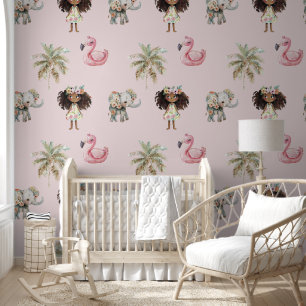 Cute Tropical Fairytale Wallpaper