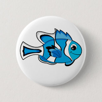 Cute Tropical Fish Button