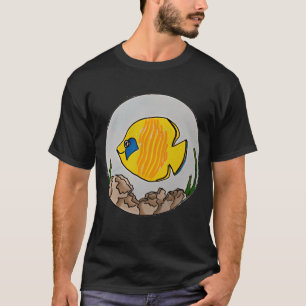 Cute Tropical Fish in Coral Reef T-Shirt