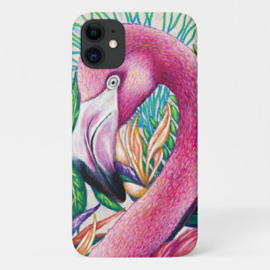 Cute Tropical Pink Flamingo IPhone / IPad Case